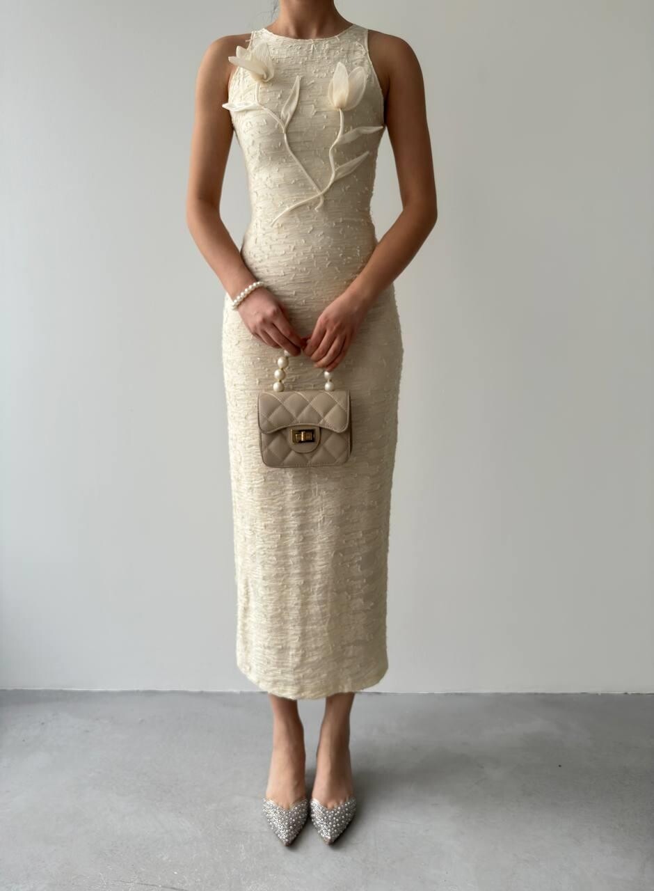 Picture of Lers Çiçek Detaylı Elbise