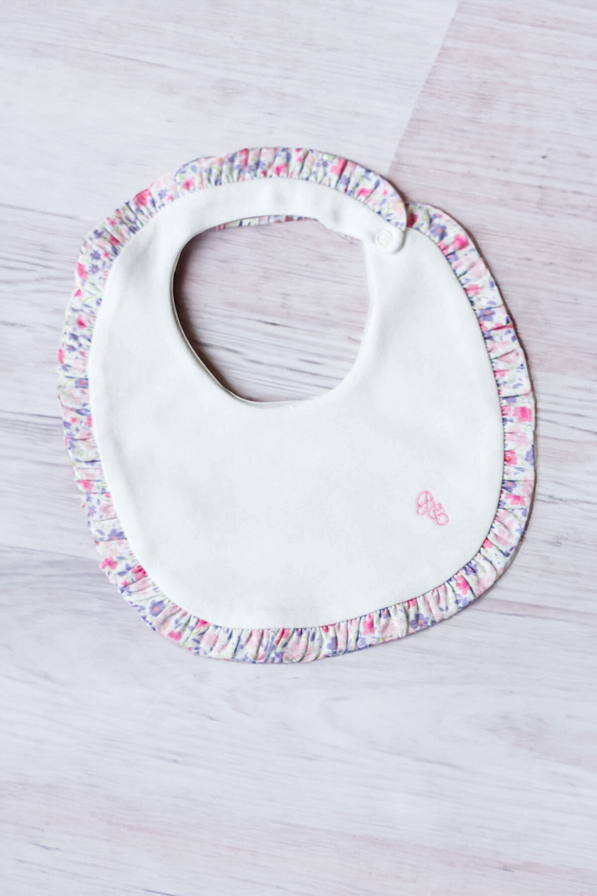 Picture of Bebek Önlüğü - Minik Çiçekler / Pembe