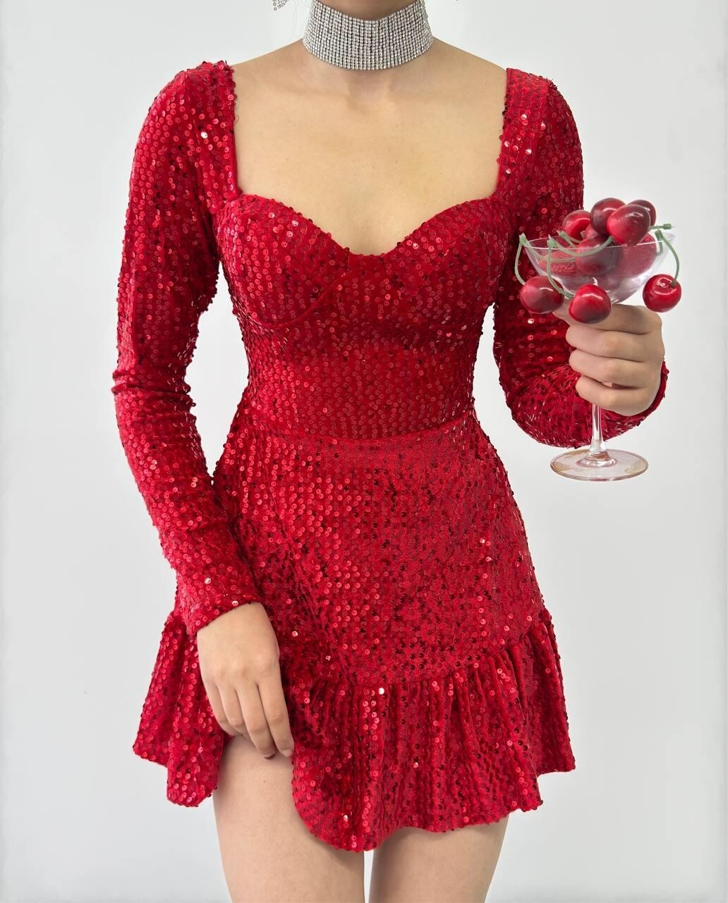 Picture of Sezi Pul Payet Elbise