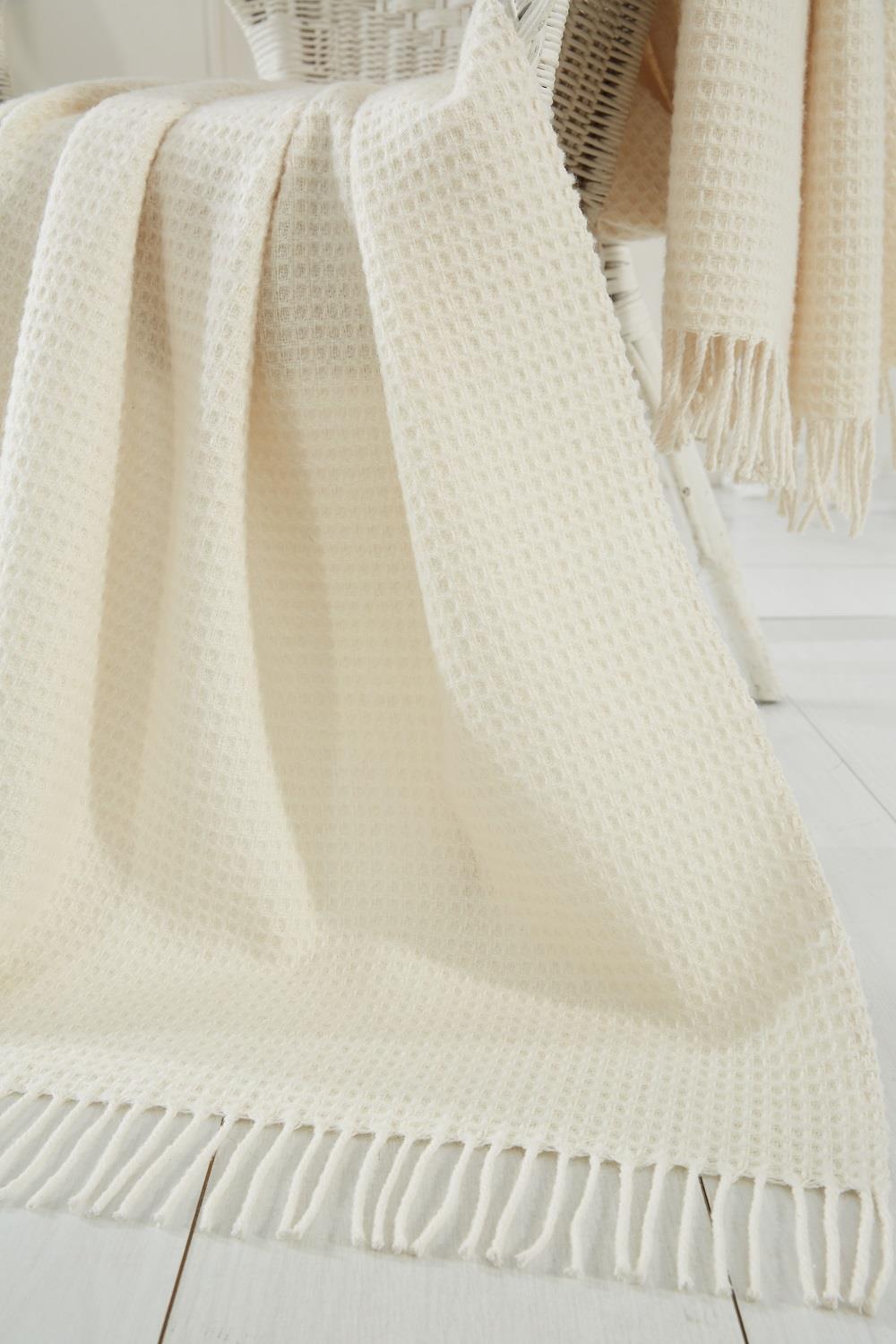 Picture of Dolce Bonita Home Yün-Pamuk Karışımlı TV Battaniye 130x170 Nude