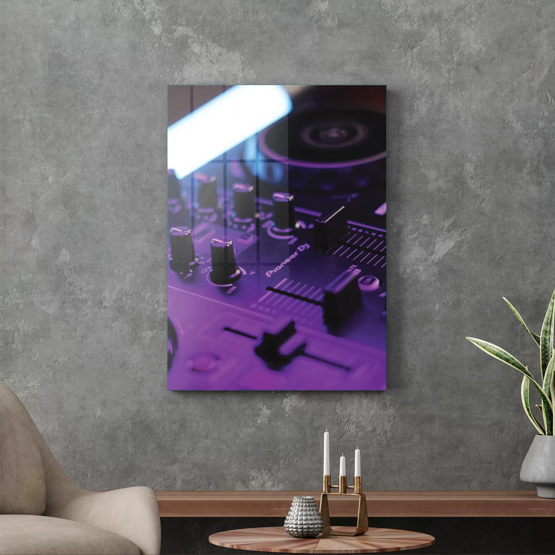 Picture of Decovetro Cam Tablo Dj Table 30x40 cm