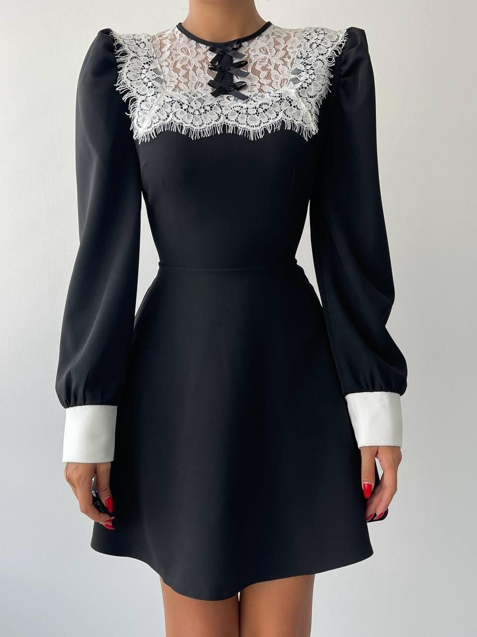 Picture of Parma Uzun Kollu Mini Boy Elbise