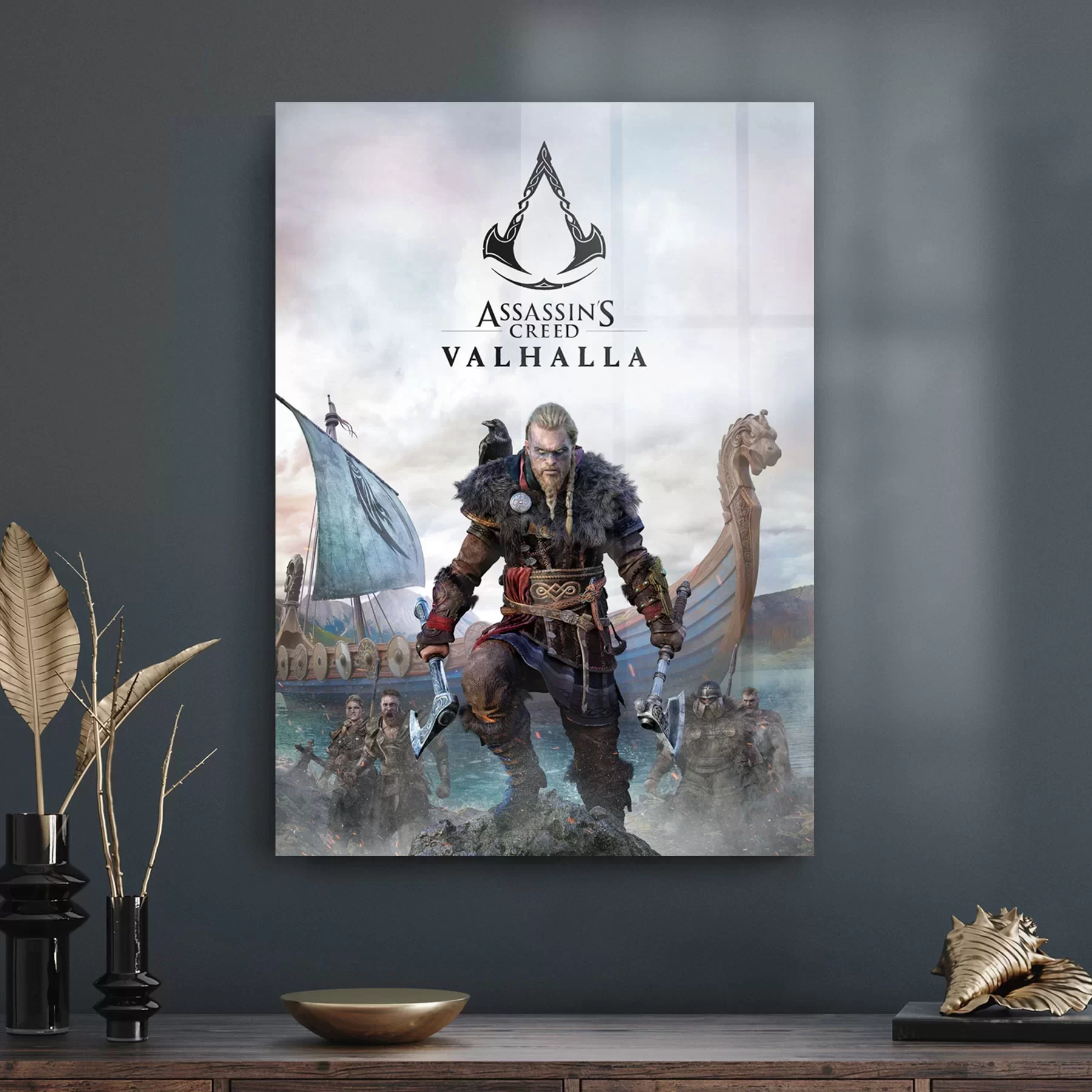 Picture of Decovetro Cam Tablo Assassin's Creed Valhalla 30x40 cm