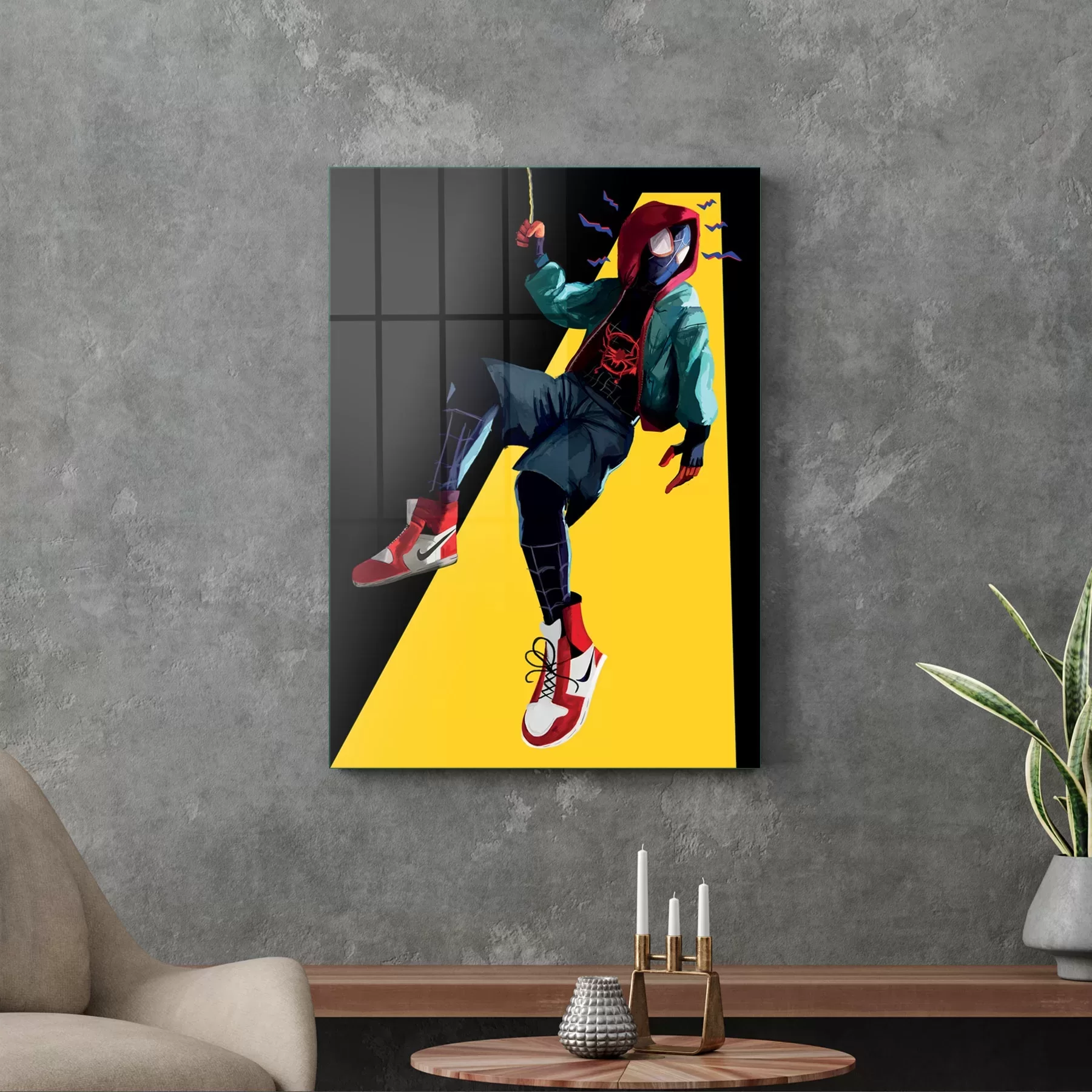 Picture of Decovetro Cam Tablo Spider Verse Poster 30x40 cm