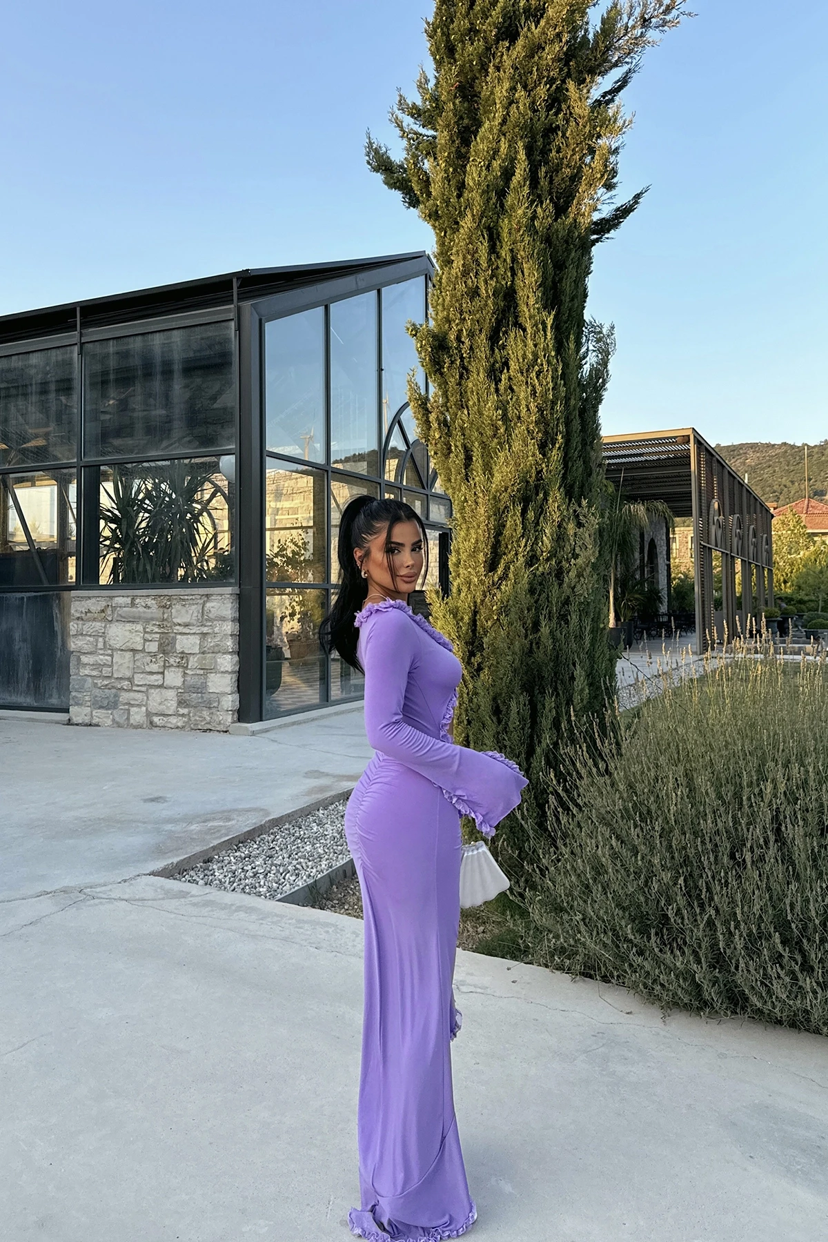 Picture of Purple Lotte Dress