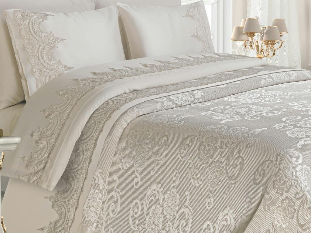 Picture of Çeyiz Diyarı Violet Pike Takımı 6 Parça Krem