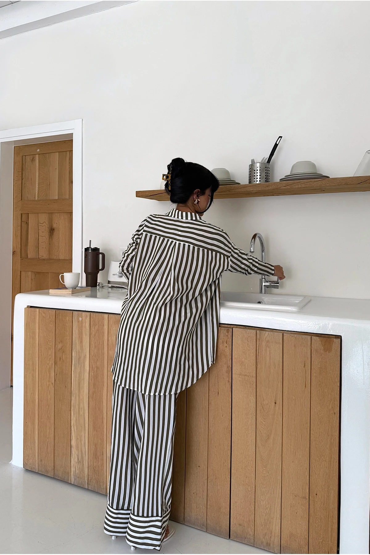 Picture of Khaki Trouser Suit