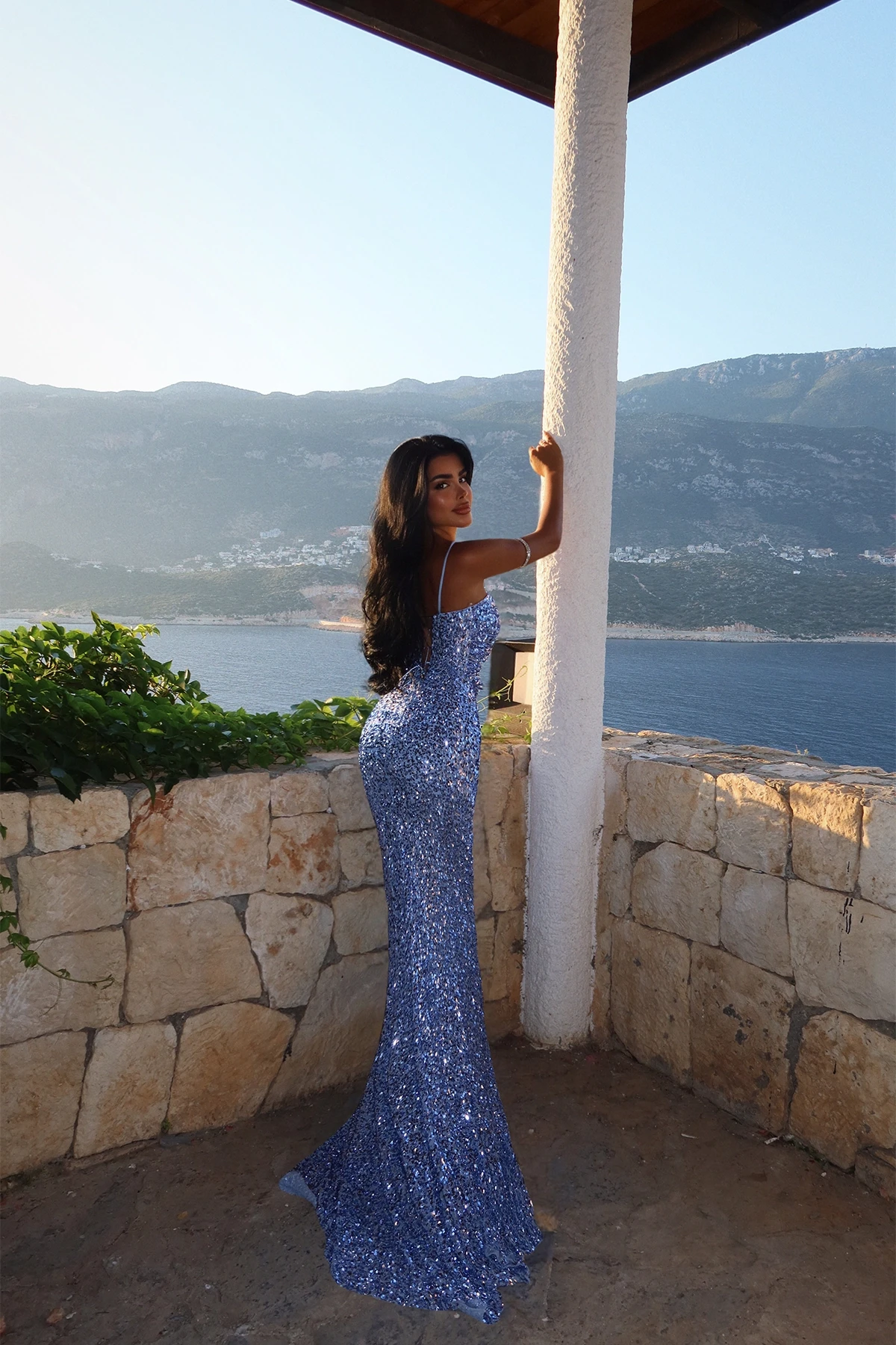 Picture of Blue Manish Glitter Dress