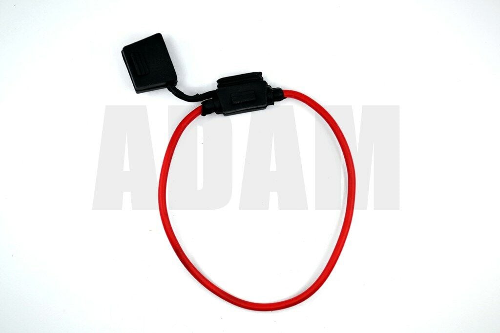 Picture of Bıçak Sigorta Yuvası Kutusu Sızdırmaz 3mm²X 30Cm Kablolu Kapaklı