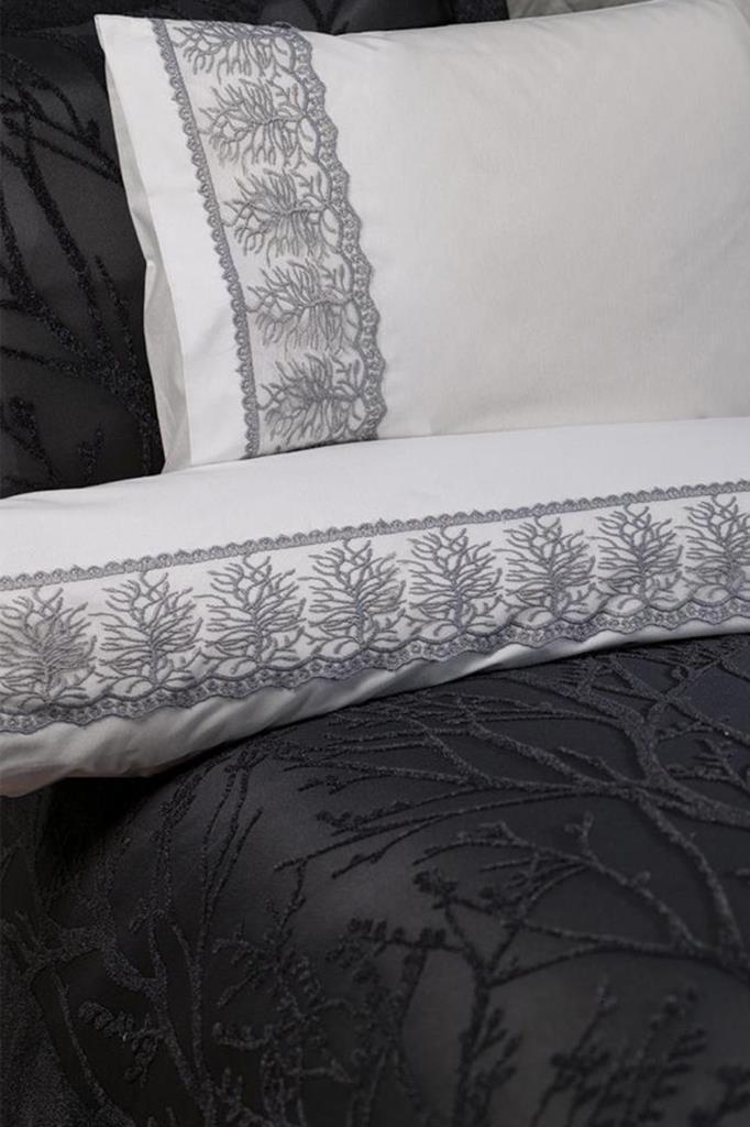 Picture of Çeyiz Diyarı Natural 10 Parça Battaniyeli Çeyiz Seti Antrasit