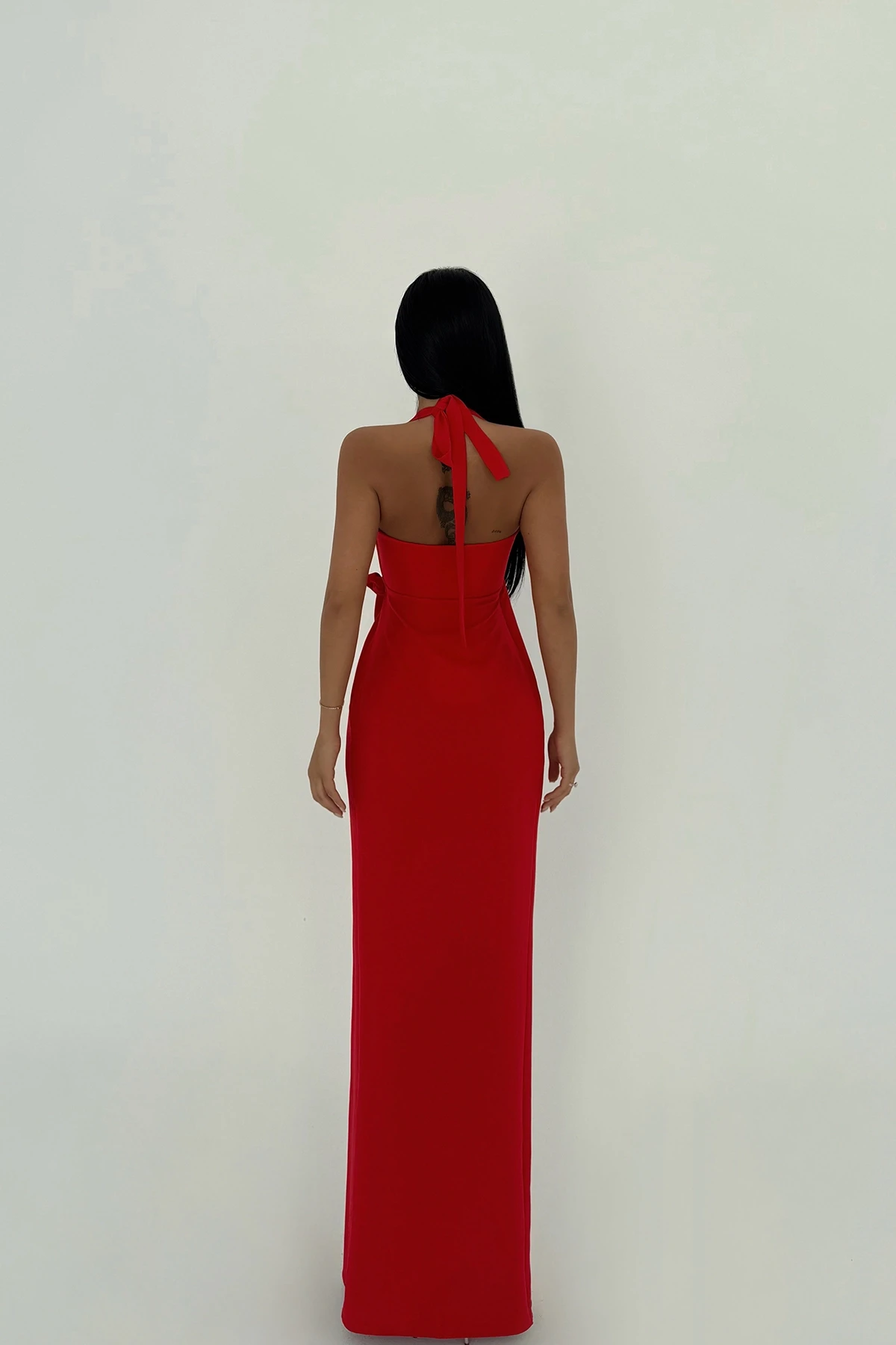 Picture of Red Tied Dress