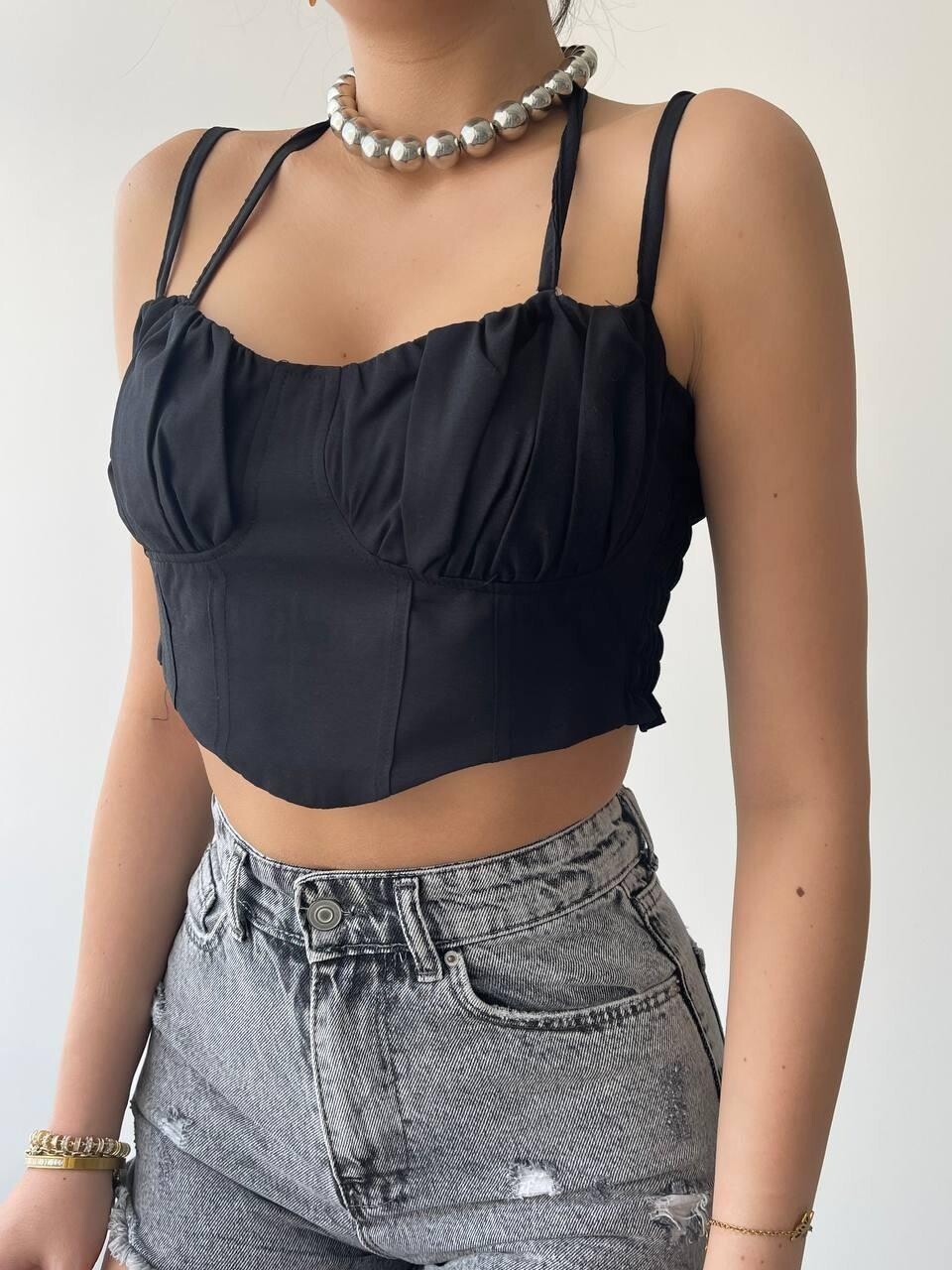 Picture of Elix Askılı Büstiyer Crop