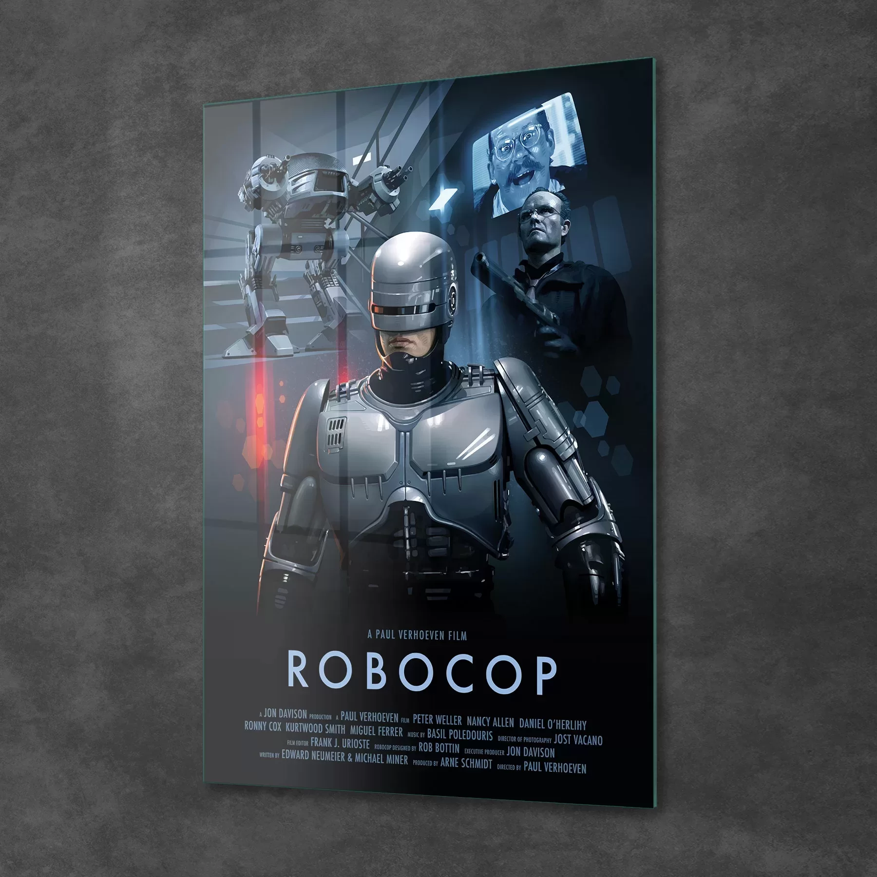 Picture of Decovetro Cam Tablo Robocop Film Afiş 70x100 cm