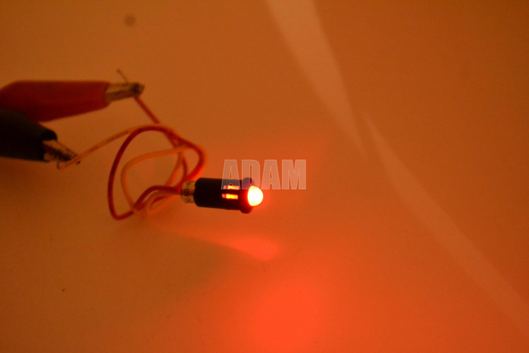 Picture of Mini İkaz Göz Lamba Kırmızı Led Yanar Söner Alarm Blinker 12V Eng