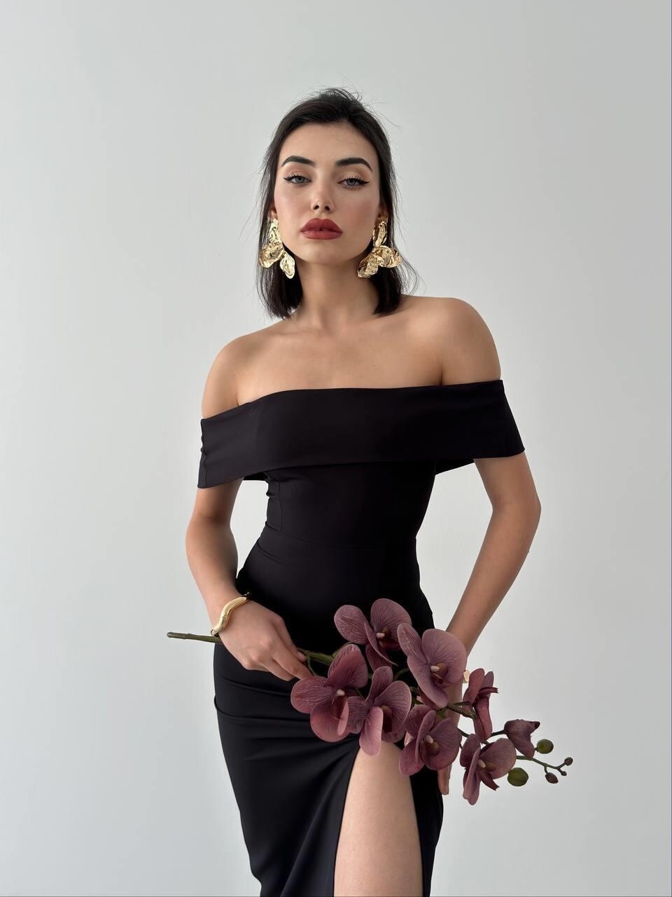 Picture of MADONNA YAKA UZUN ELBİSE