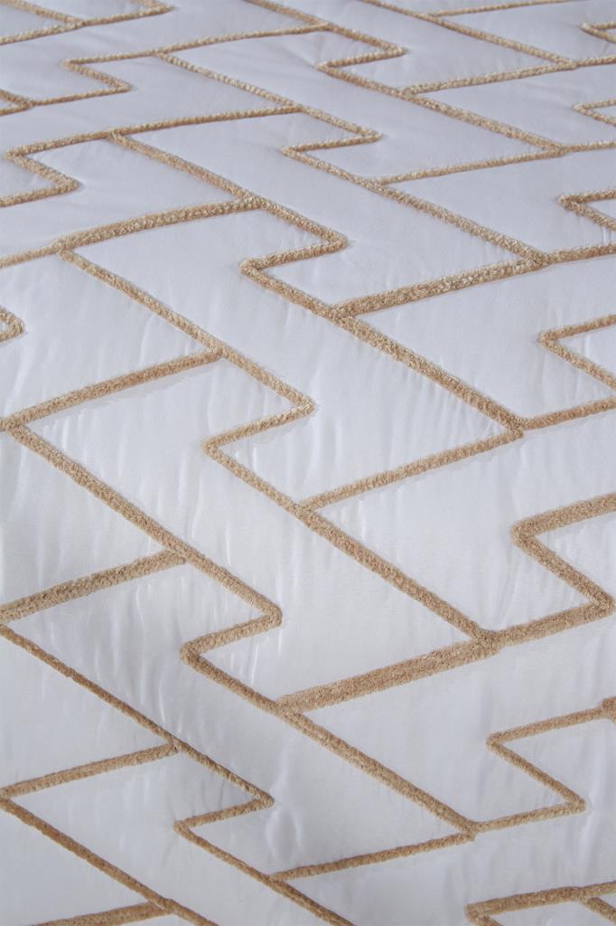 Picture of Maria Kapitoneli Tek Kişilik Yatak Örtüsü 180x240 Krem - Bej