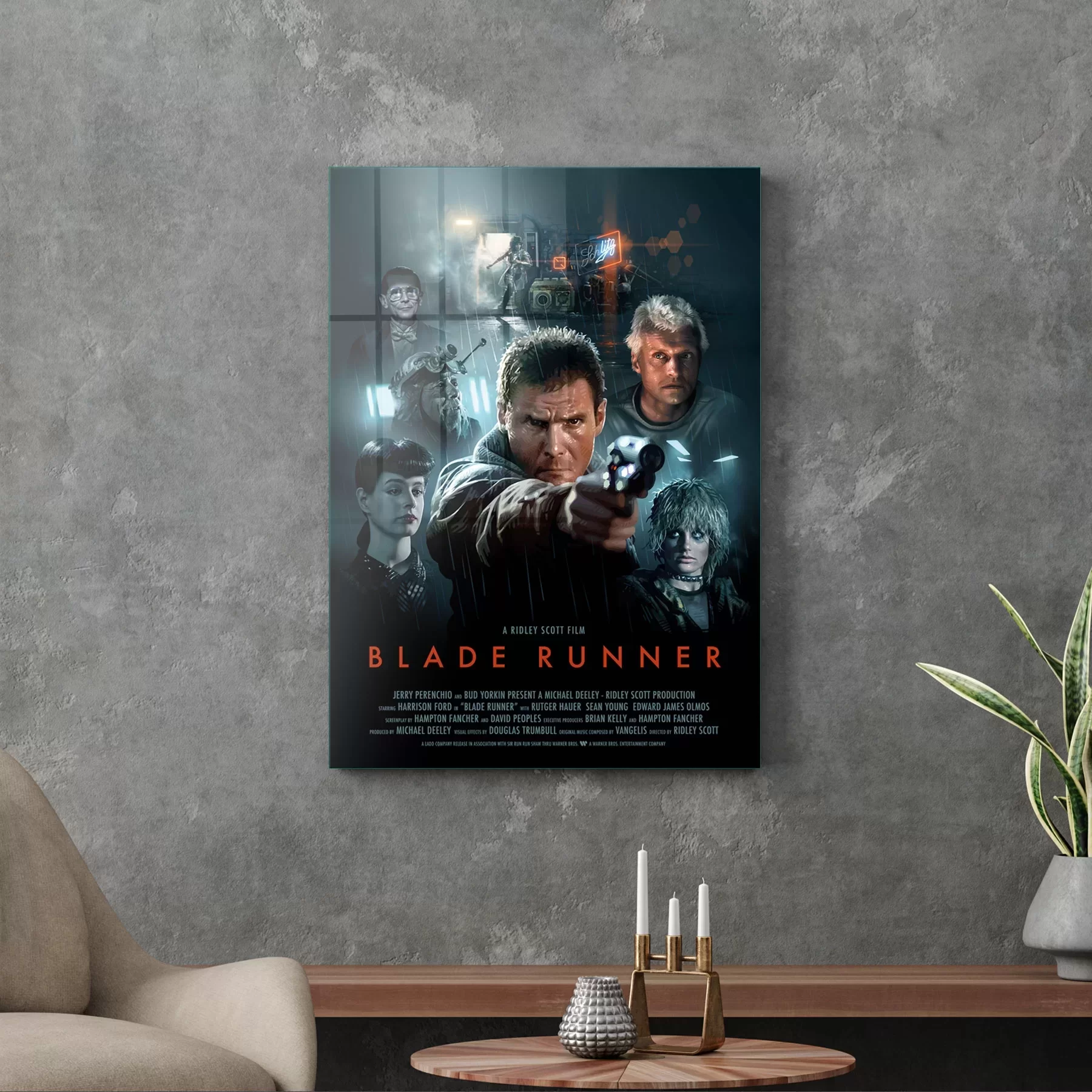 Picture of Decovetro Cam Tablo Blade Runner Film Afiş 30x40 cm