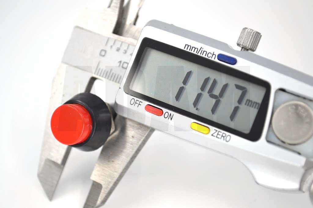 Picture of Kırmızı Uzun Buton 1-0 Yaylı Anahtar MT-ANY28