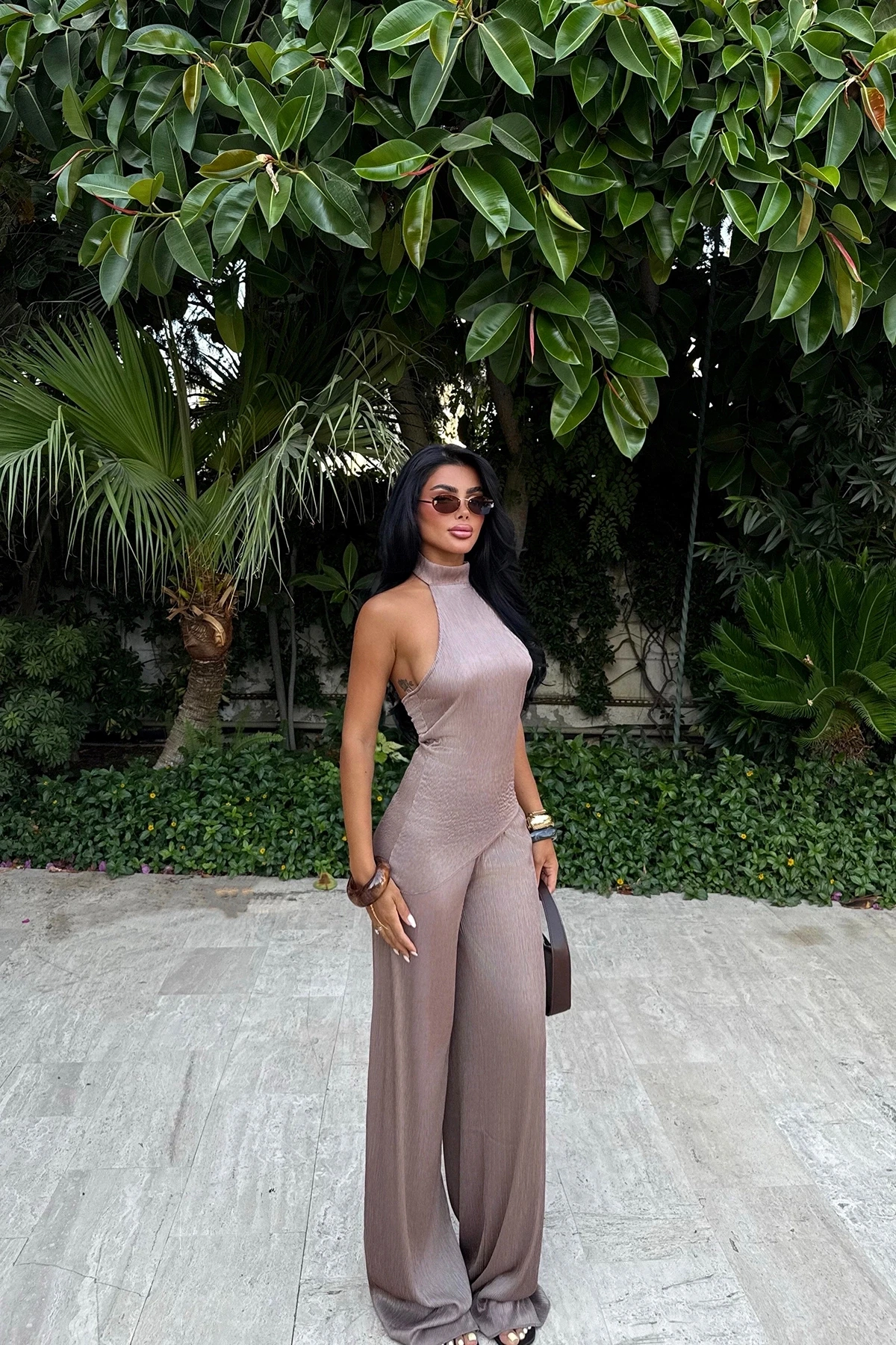 Picture of Brown Trouser Suit