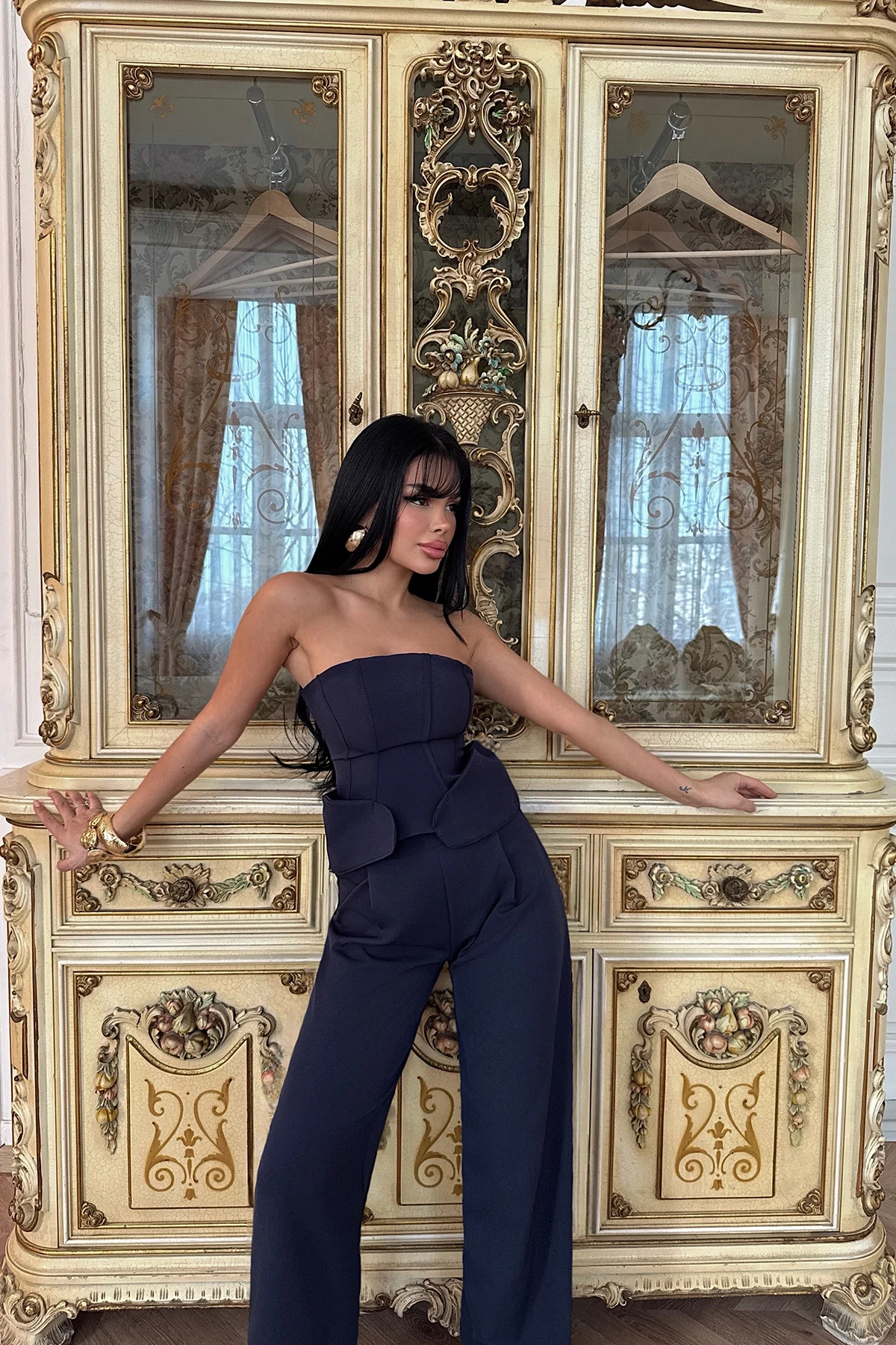 Picture of Navy Blue Johanna Suit