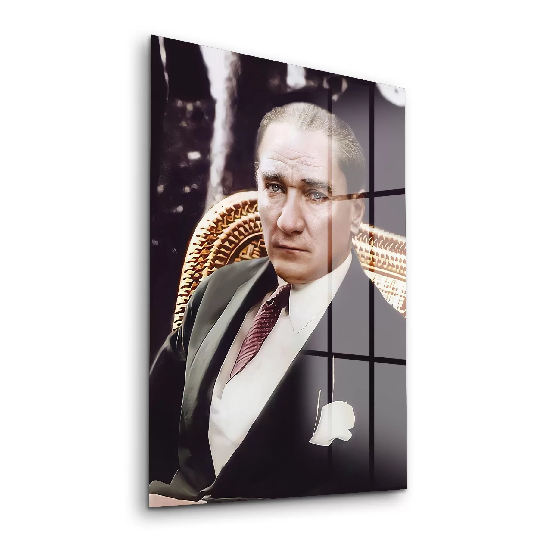 Picture of Decovetro Cam Tablo Kahraman Atatürk 30x40 cm