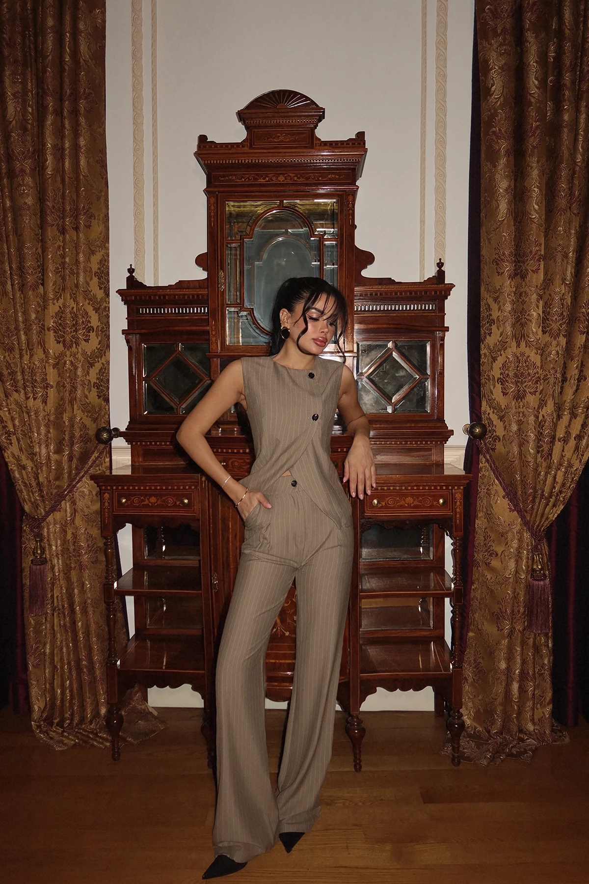 Picture of Cream Marly Suit