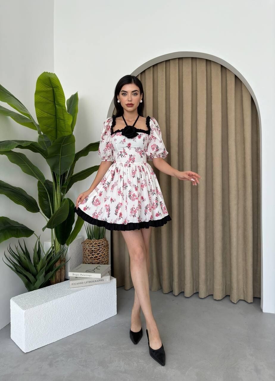 Picture of Wismar Gül Detay Elbise