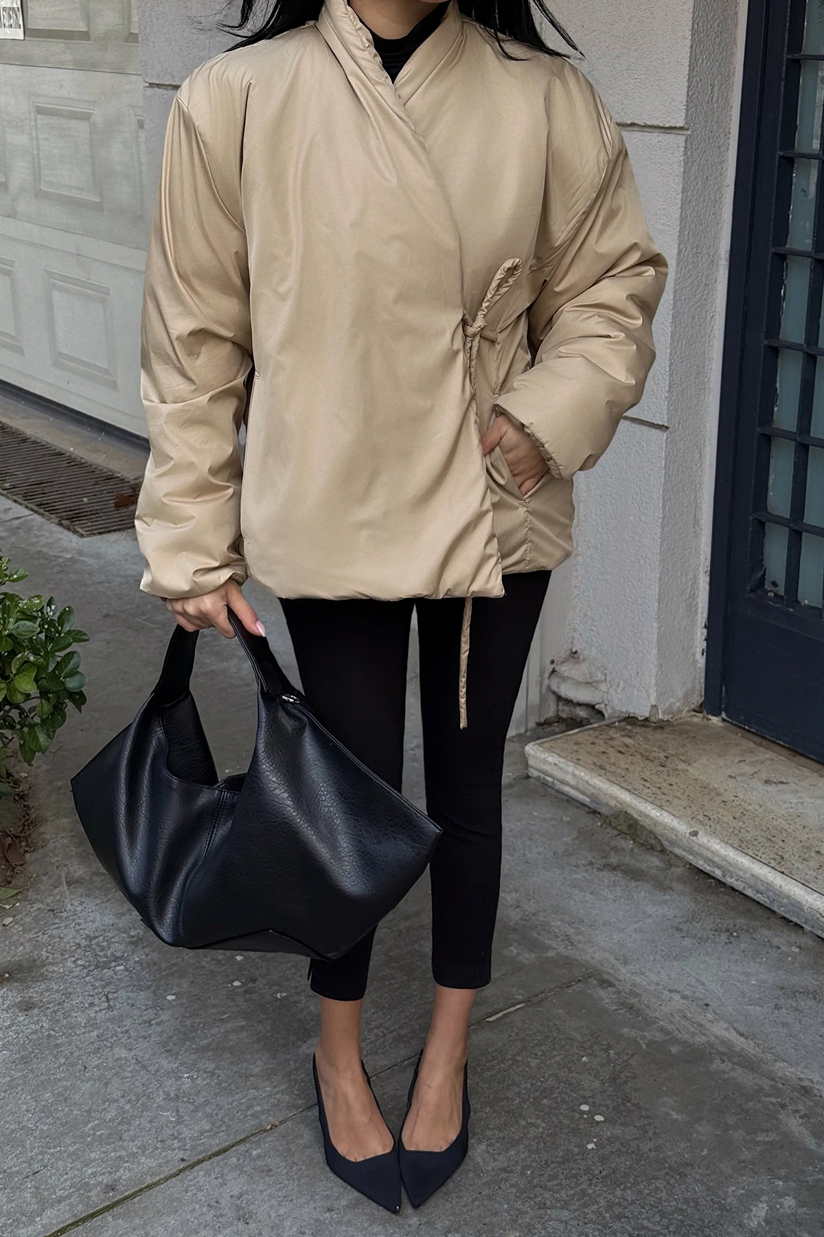 Picture of Cream Chleo Puffer Jacket