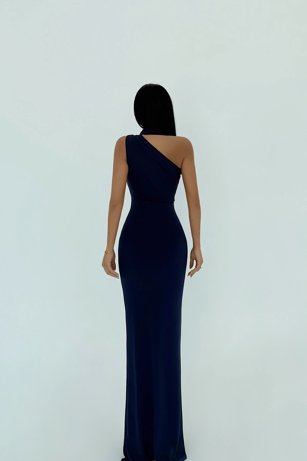 Picture of Navy Blue Marcia Long Dress