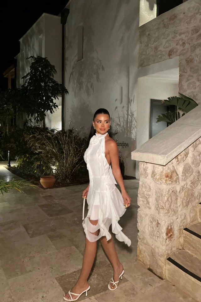 Picture of White Polina Mini Dress