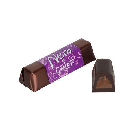 Picture of DARK HAZELNUT GIANDUJA & COFFEE (FINGER NERO) 1Kg