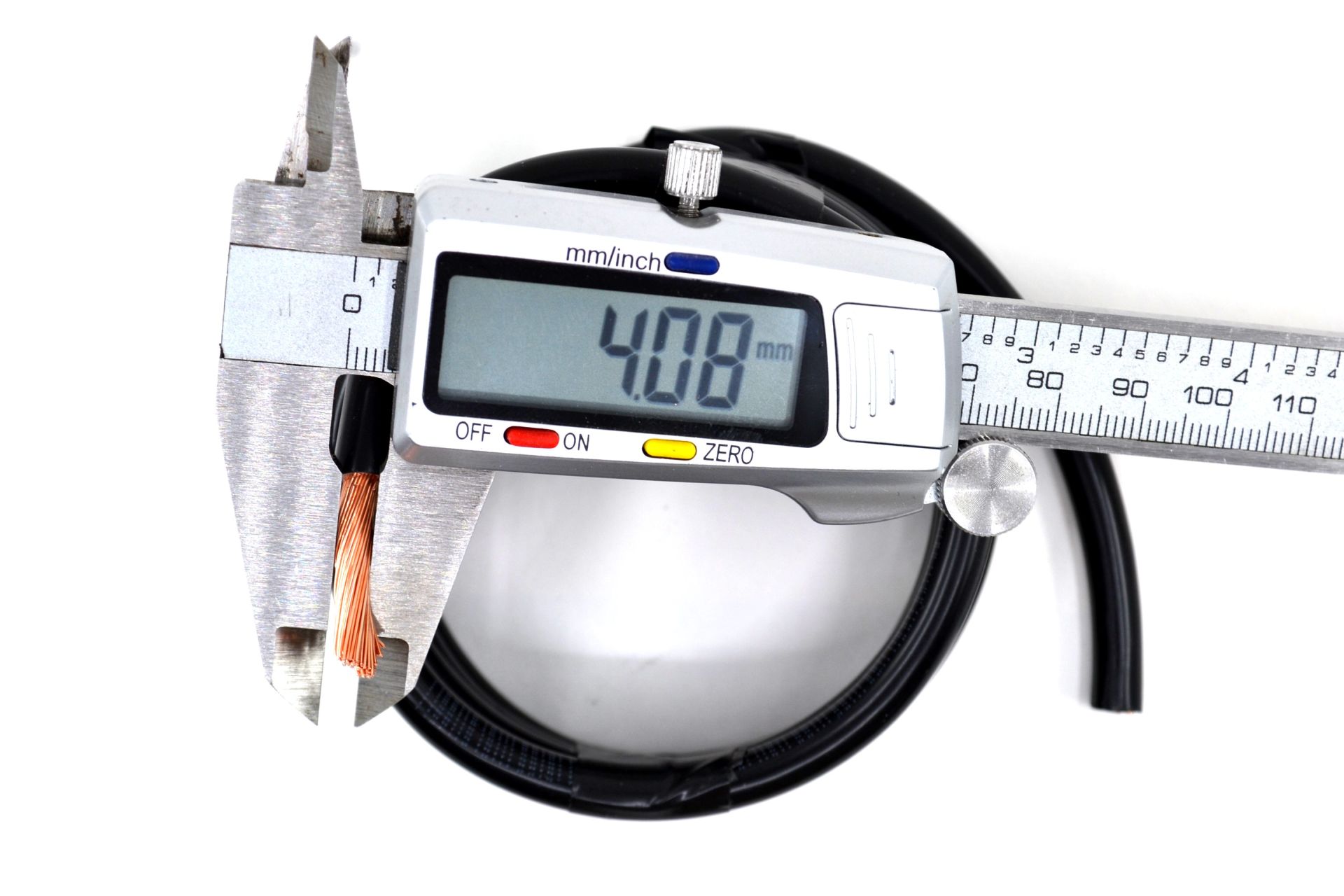 Picture of 1 Metre 10mm² Siyah Bakır Akü Kablosu Fly Şase