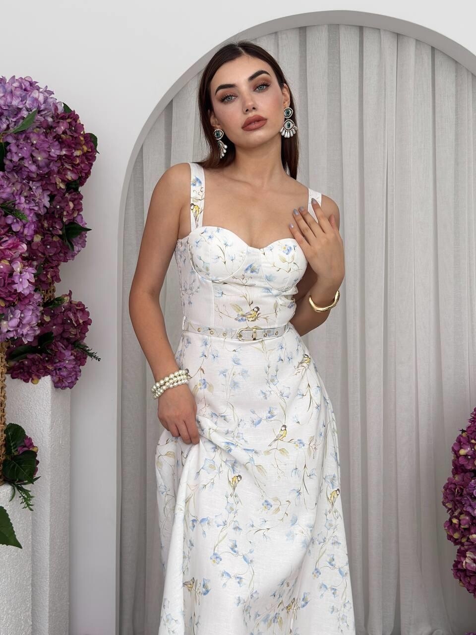 Picture of Zeu Kemer Detaylı Elbise