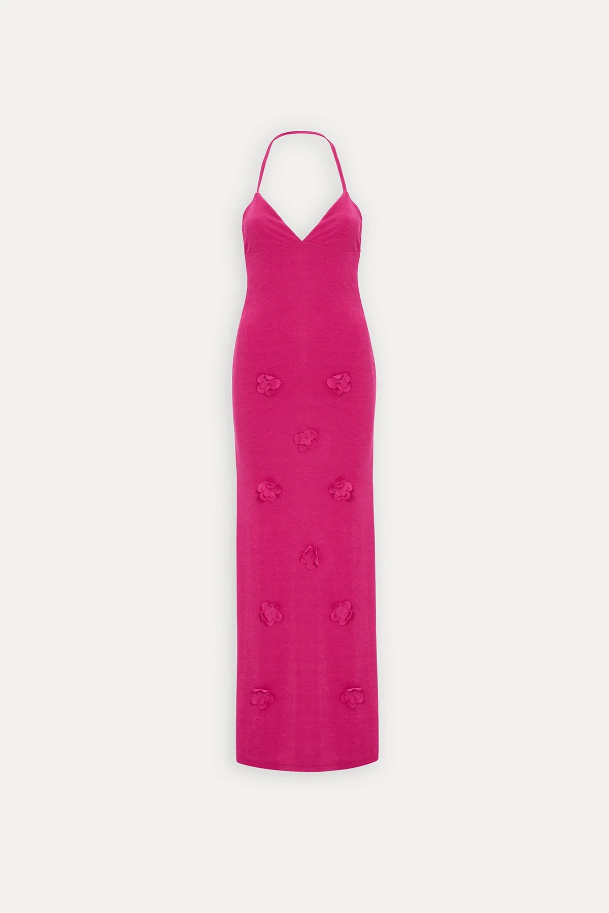 Picture of Fuchsia Strappy Long Dress