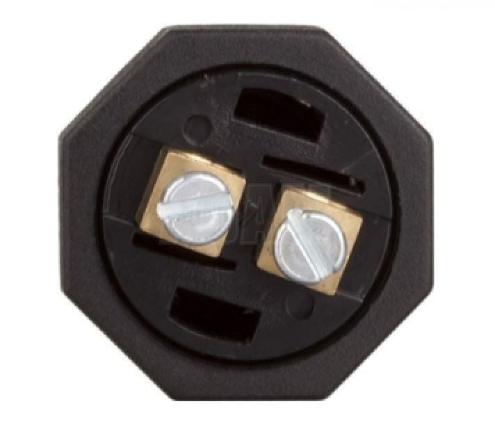 Picture of Siyah Marş Korna Butonu Vidalı Terminal Gümüş Kontaklı