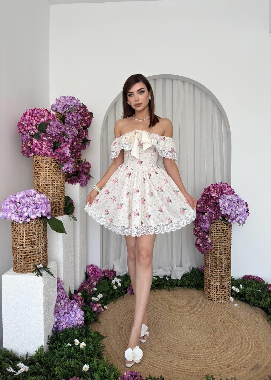 Picture of Huma Fiyonk Detaylı Elbise