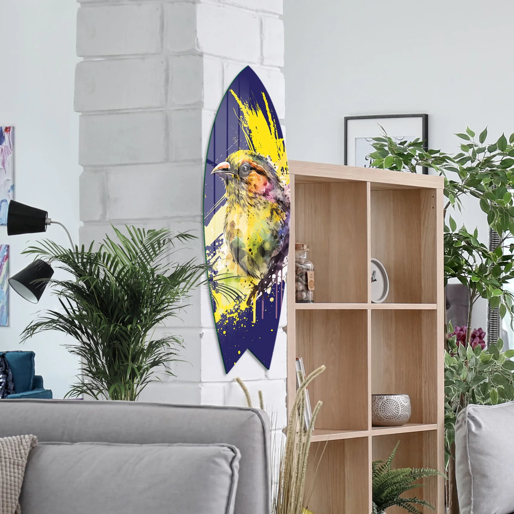 Picture of Decovetro ST 4021 Dekoratif Cam Sörf Tahtası 33x100 Cm