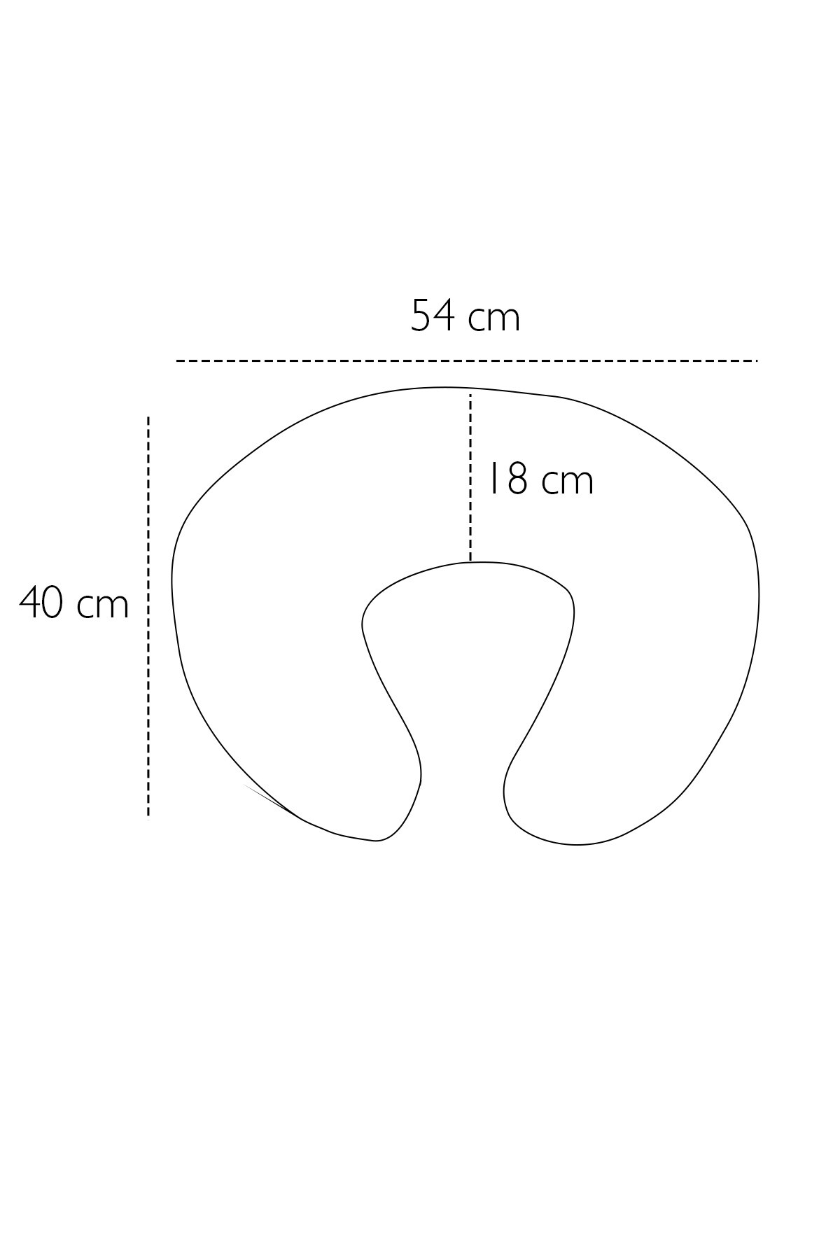 Picture of Emzirme Yastığı Kılıfı - Kurdele / Pembe