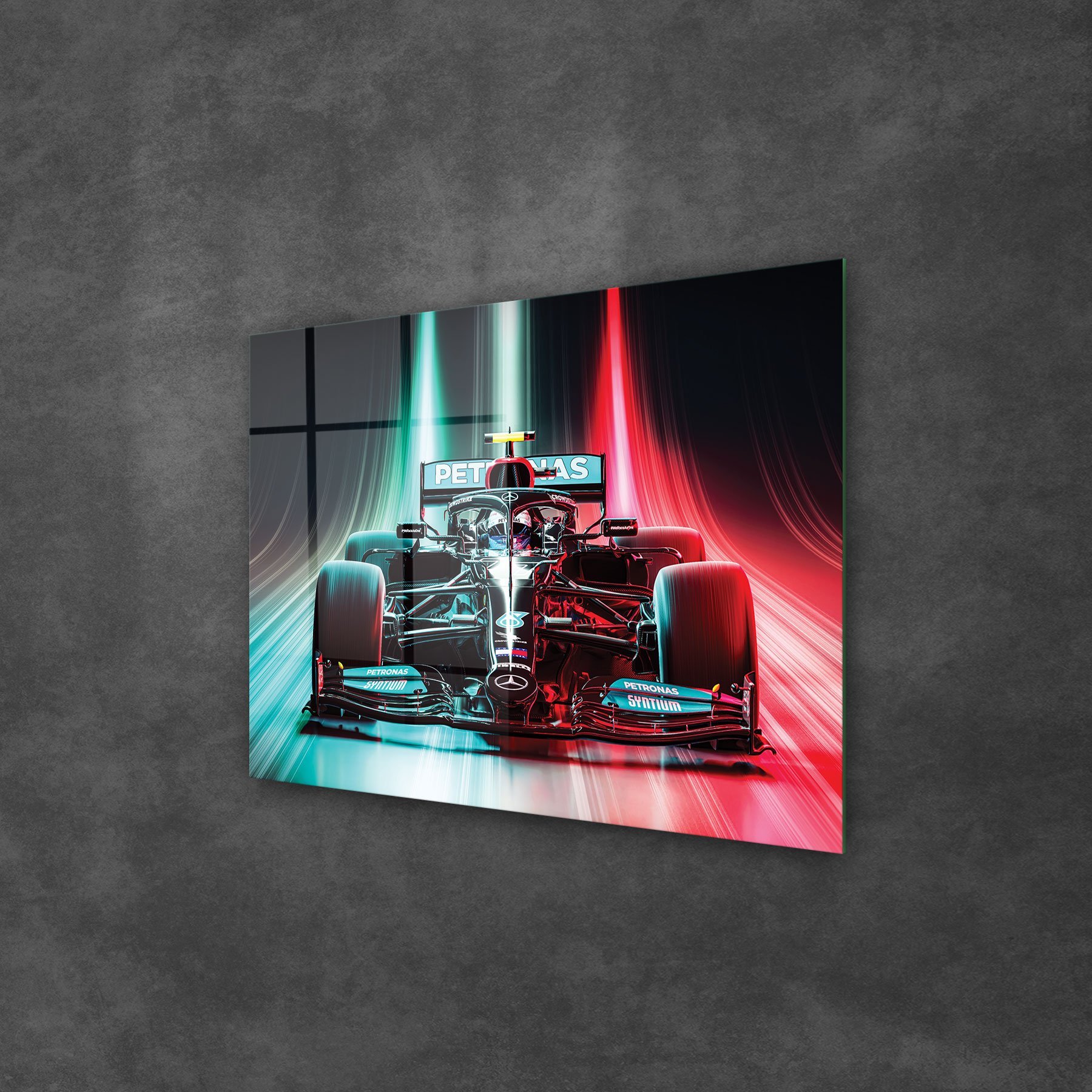 Picture of Decovetro Cam Tablo Formula 1 Neon 30x40 cm
