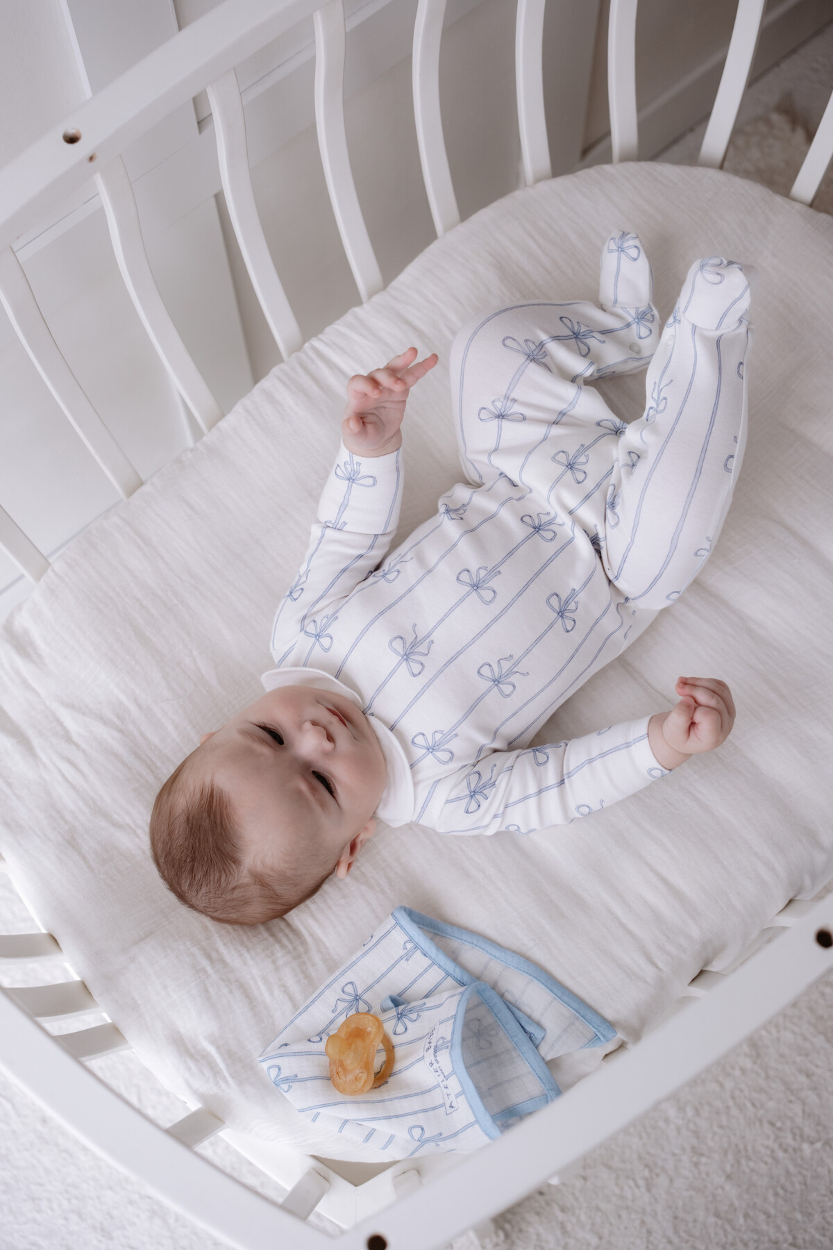 Picture of 3'Lü Yenidoğan Seti - Kurdele / Mavi