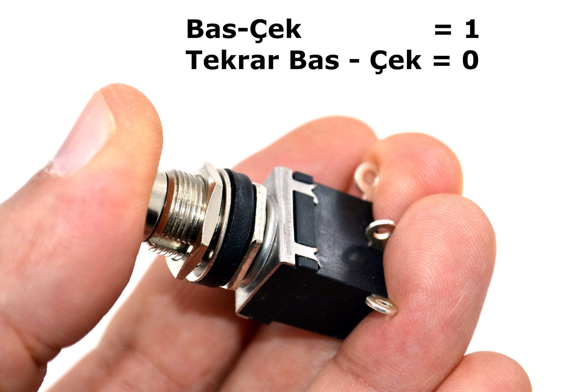 Picture of Ayak Pedal Basma 1-0 Metal Anahtar 3 Pin Kalıcı