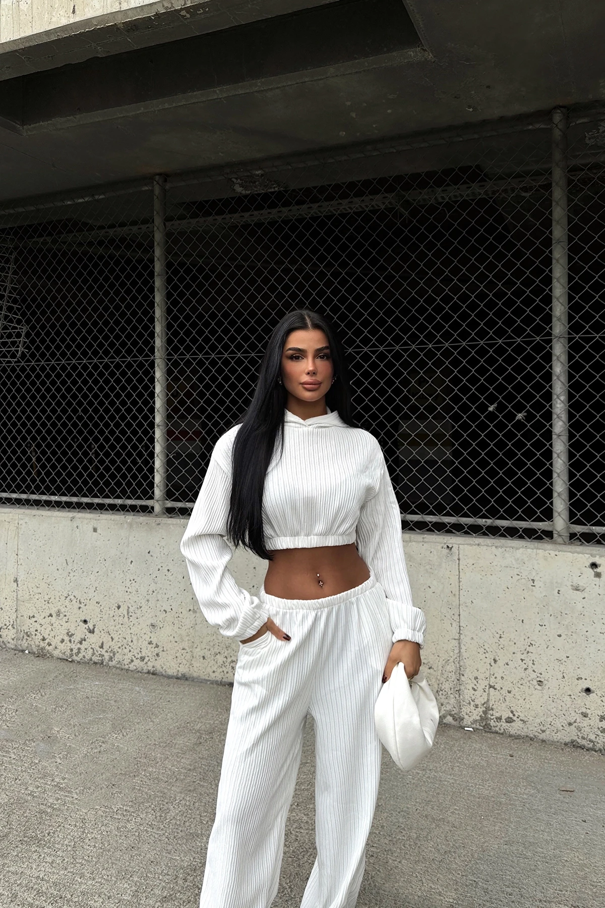 Picture of White Trouser Suit