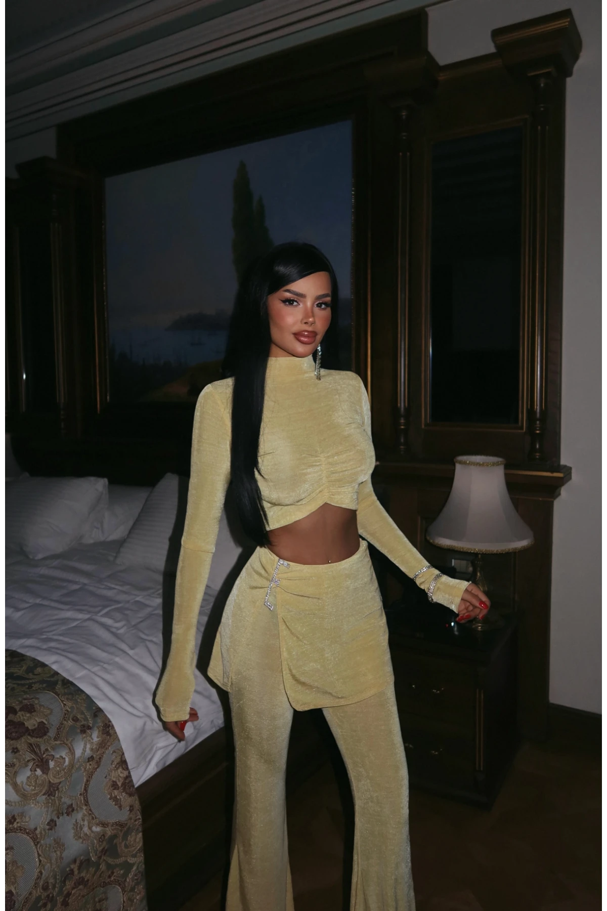 Picture of Yellow Tiani Stone Accessory Set