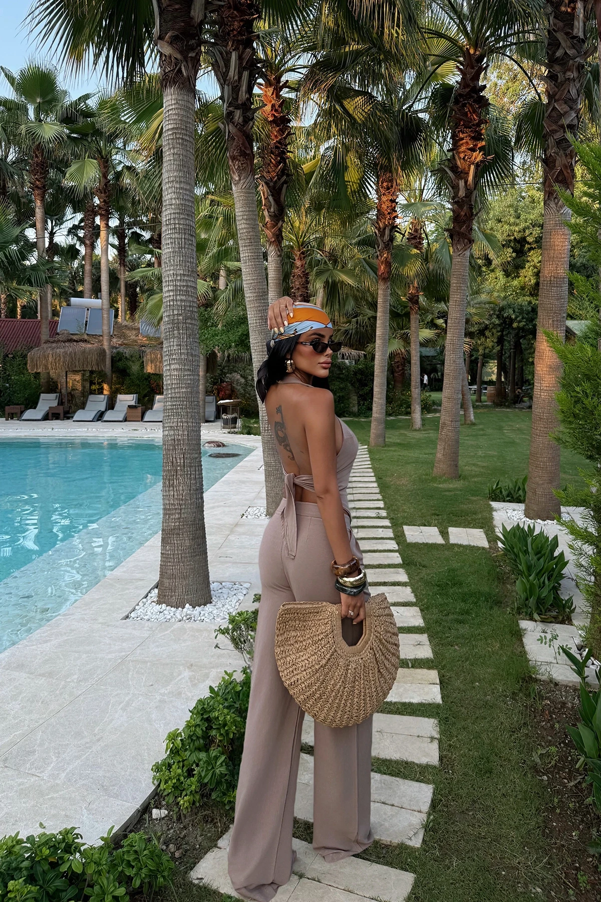 Picture of Brown Trouser Suit