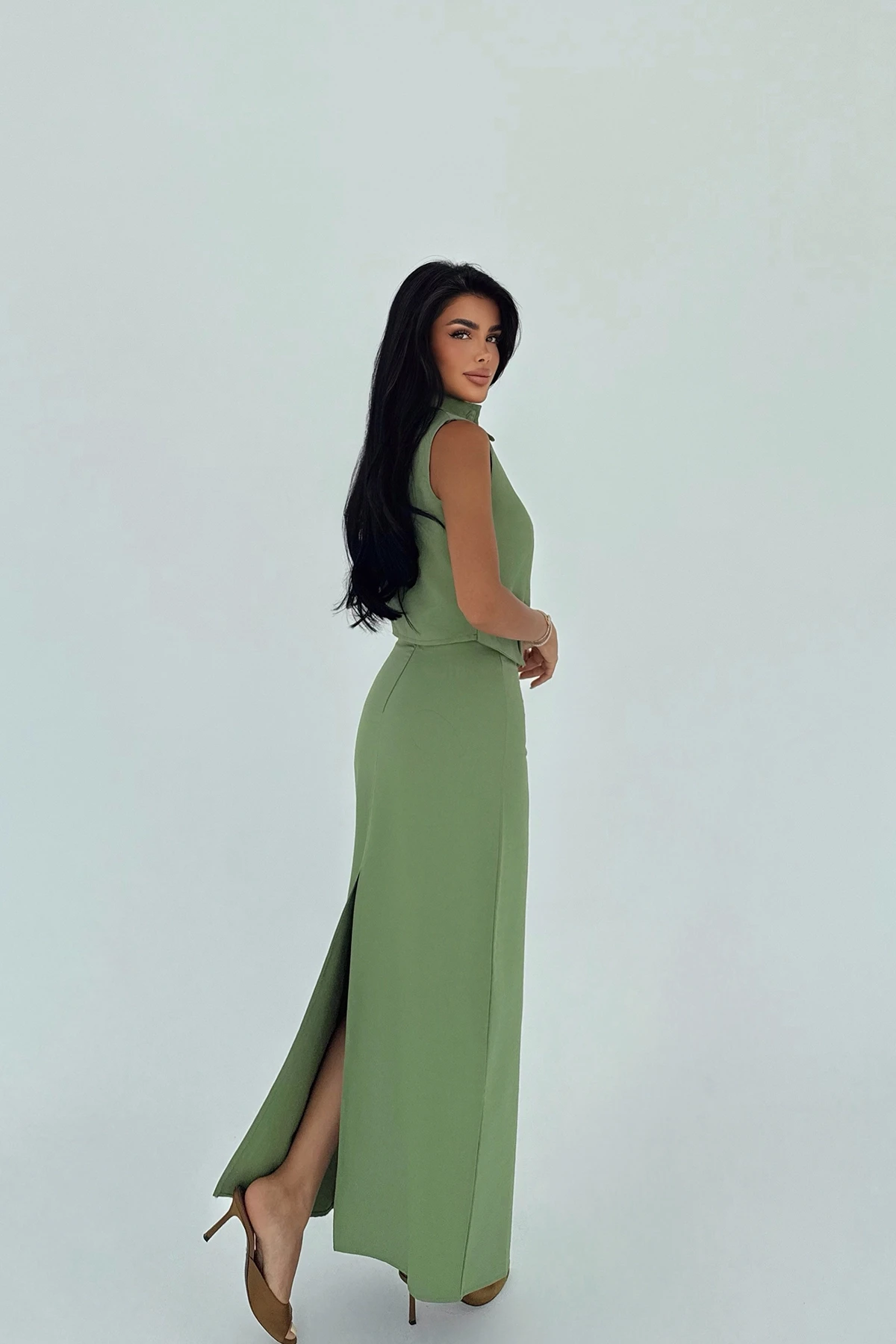 Picture of Green Regium Two Piece Set