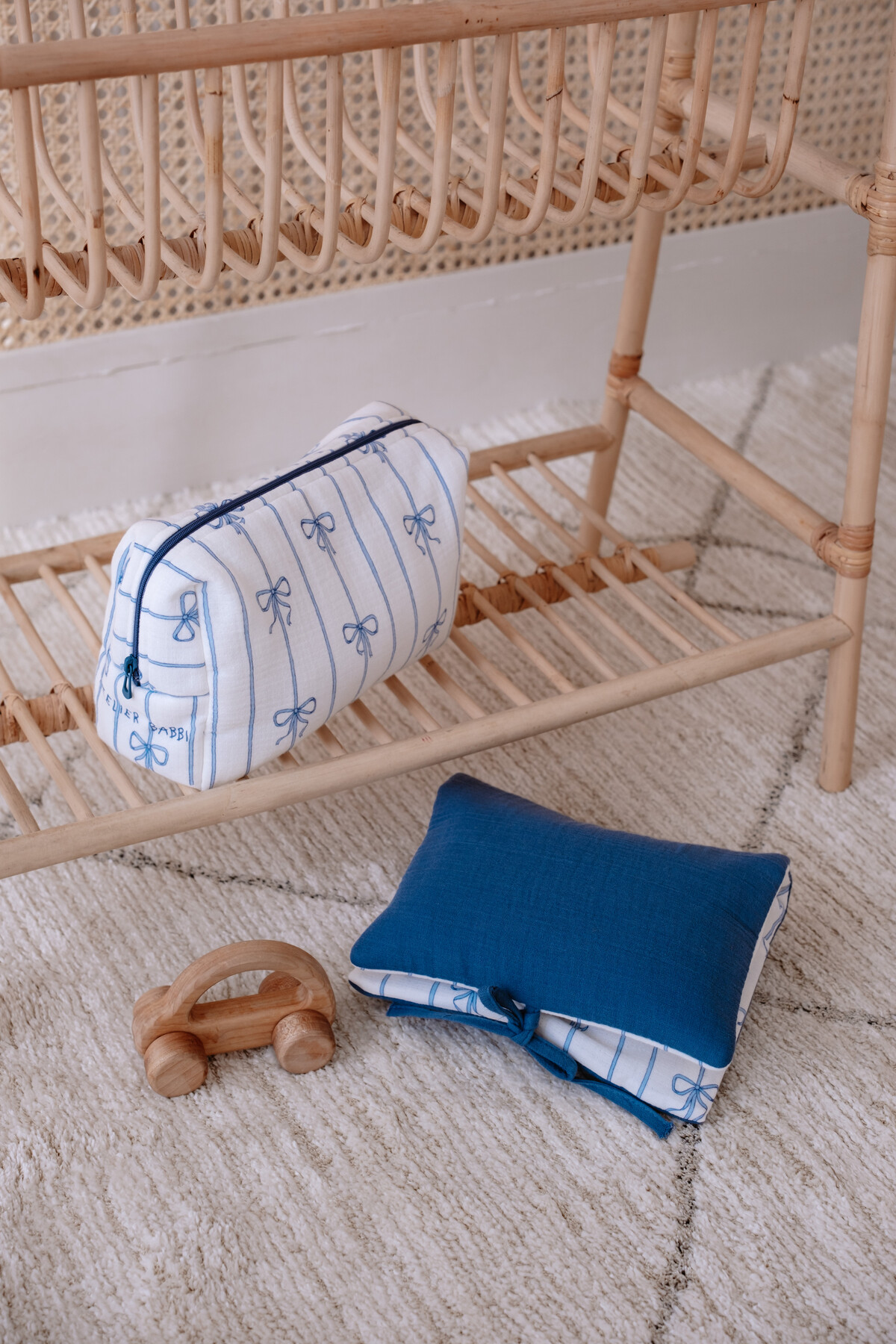 Picture of Bebek Bakım Hediye Seti - Kurdele / Mavi