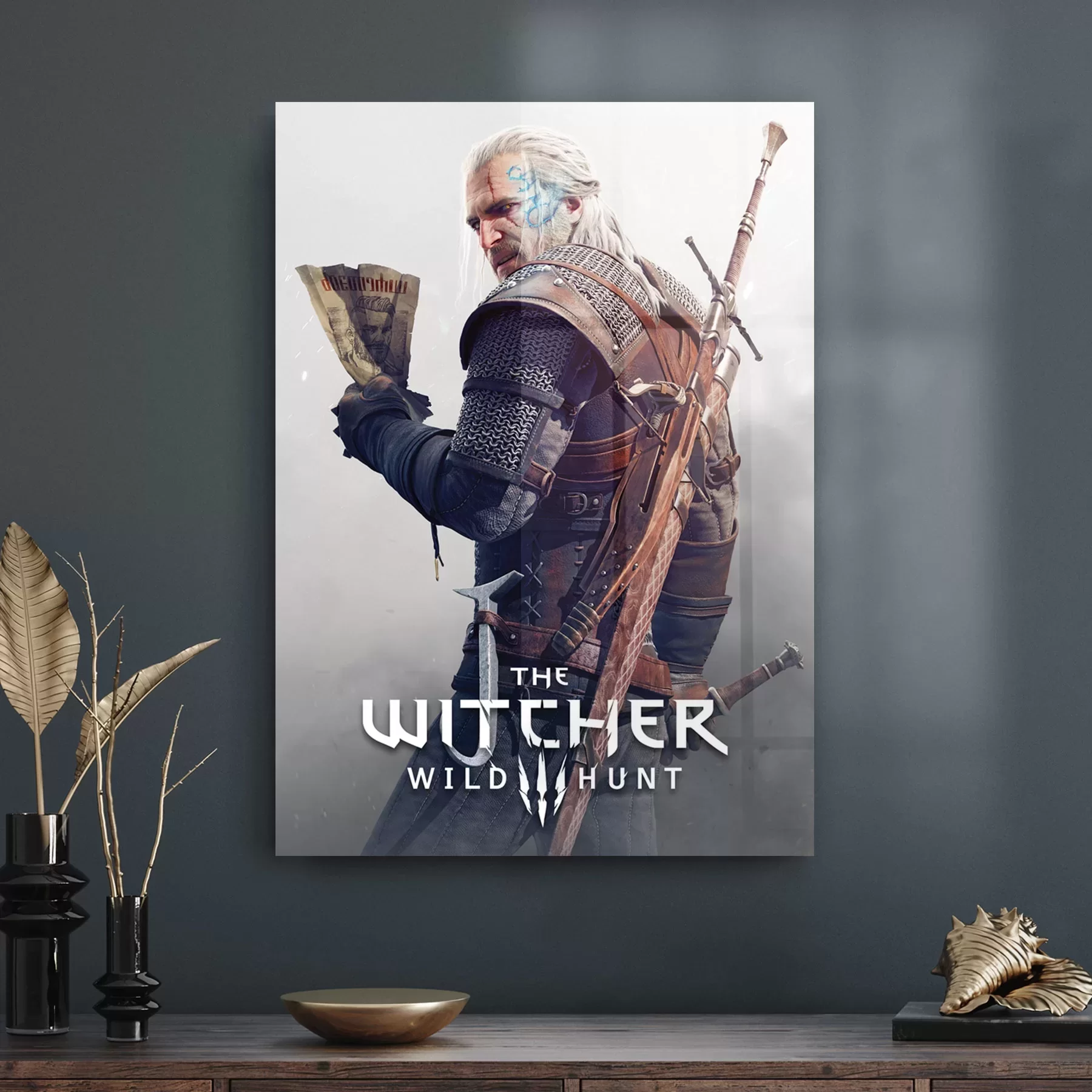 Picture of Decovetro Cam Tablo The Witcher Renkli 70x100 cm