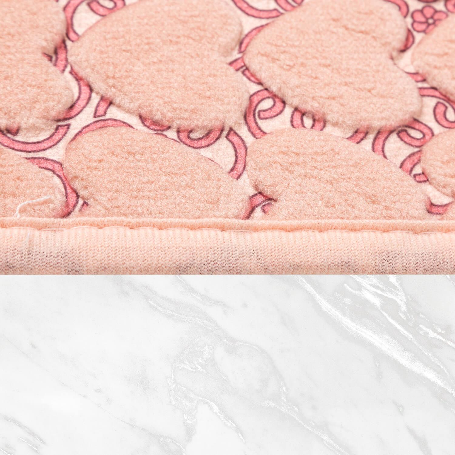 Picture of Jassrug Leila Kalp Embos Kaymaz Taban İkili Klozet Takımı 60x100 ve 50x60 Pudra