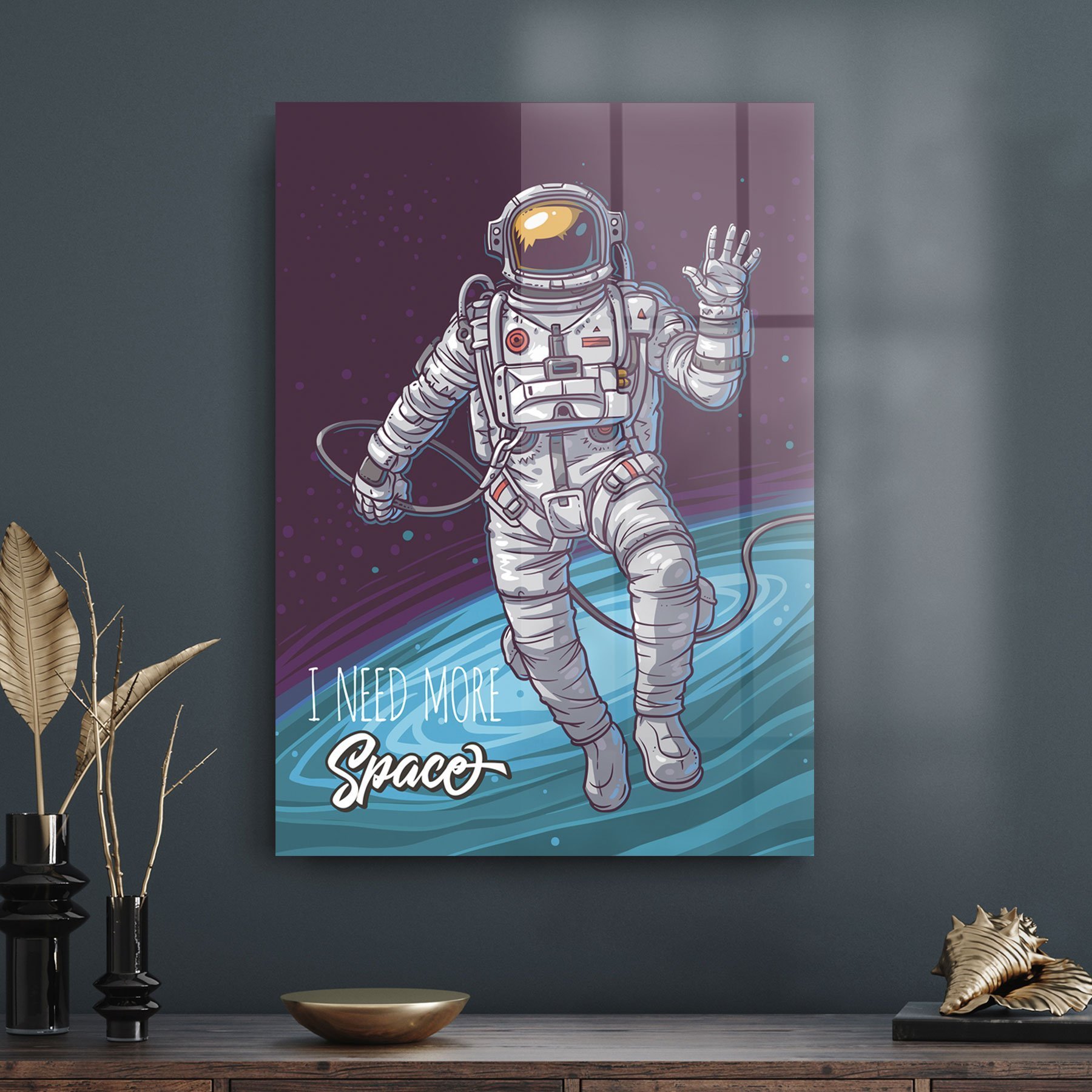 Picture of Decovetro Cam Tablo Need More Space 30x40 cm