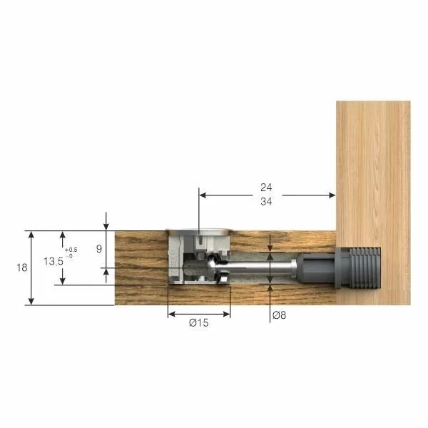 Picture of MSFİX GÖVDE FATURALI 18 MM
